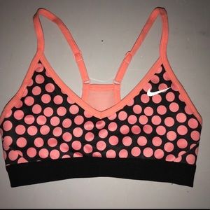 Peach Nike Sports Bra 🍑